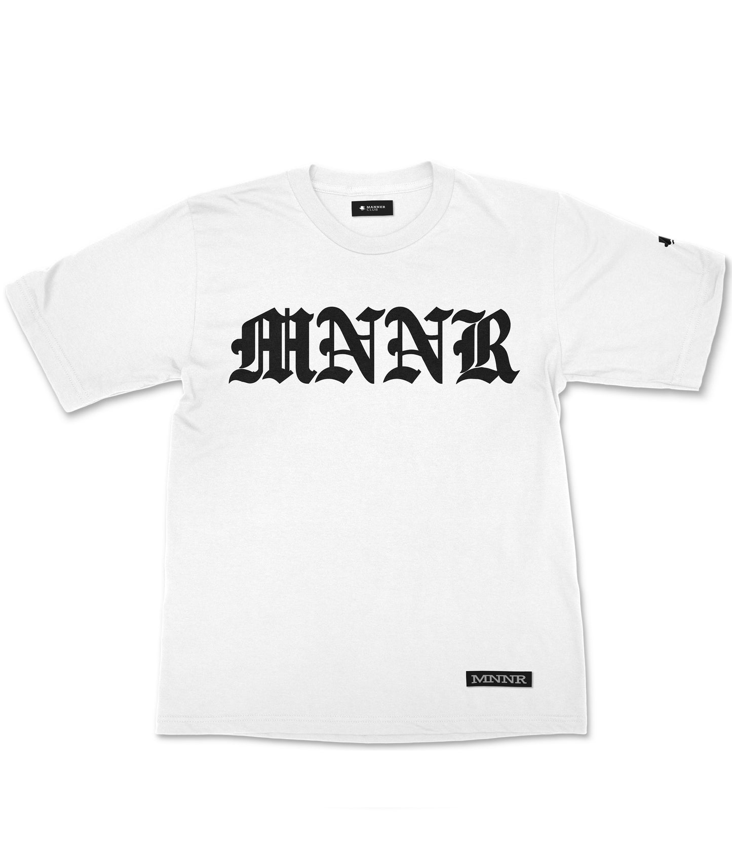 "MNNR" in white