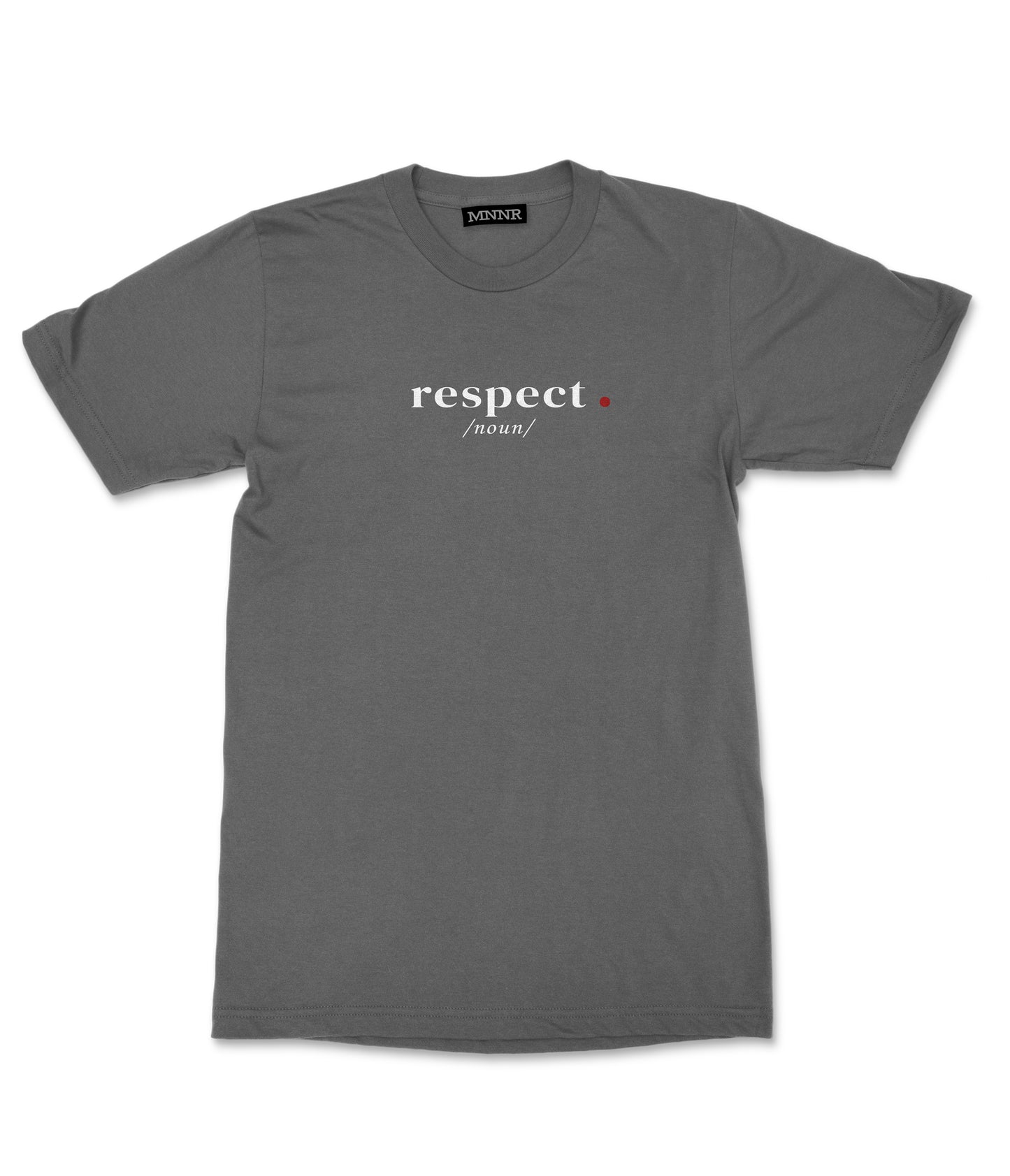 "RESPECT" in steath gray